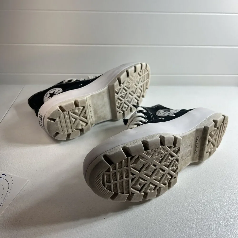 Converse Women’s Shoes Size 9 Black/White CTAS Hi Lugged Platform All Star Chuck